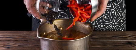 борщ с черносливом. Шаг 9