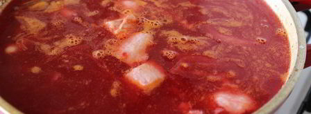 борщ с фасолью. Шаг 8