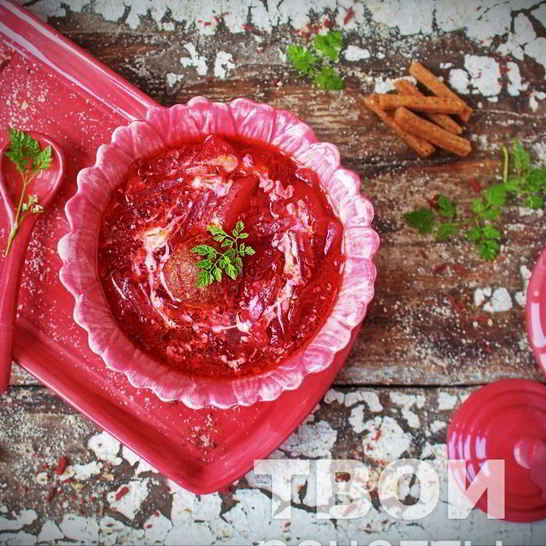 Рецепт борща с фрикадельками