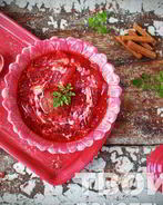 Борщ с фрикадельками