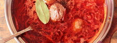 борщ с фрикадельками. Шаг 8