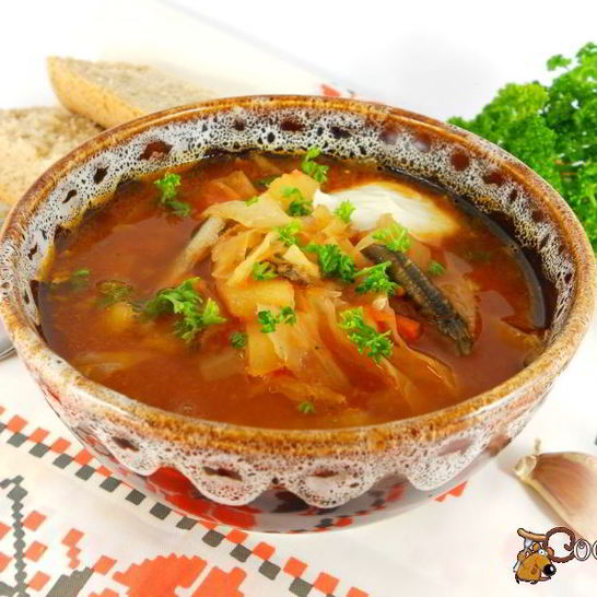 Рецепт борща с килькой в мультиварке