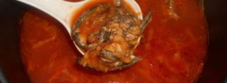 борщ с килькой в мультиварке. Шаг 6