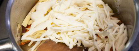 борщ с копченой скумбрией. Шаг 4