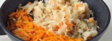 борщ с квашеной капустой. Шаг 5