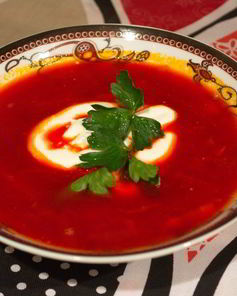 Борщ с рыбой