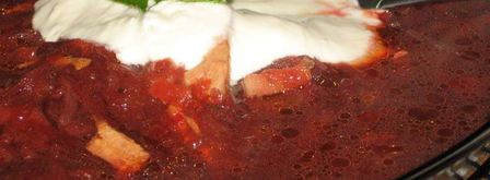 борщ с томатной пастой. Шаг 13