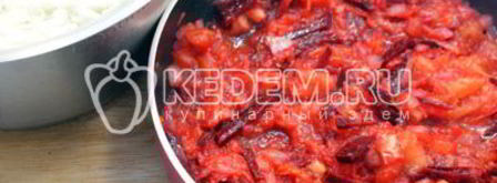 борщ со щавелем. Шаг 7