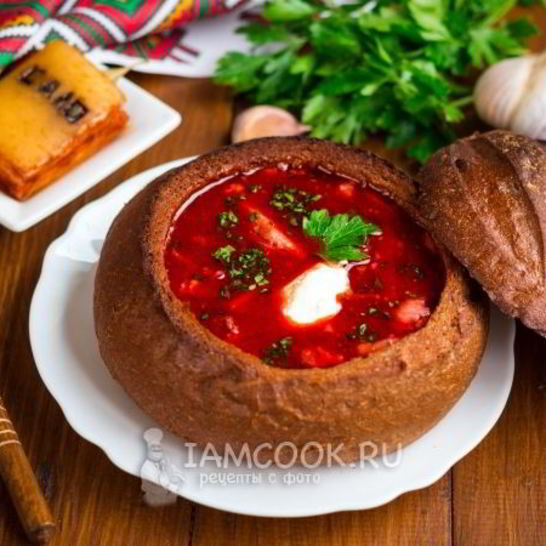 Рецепт борща украинского