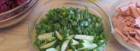 холодный борщ из свеклы. Шаг 9