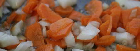 летний борщ со свекольными листьями. Шаг 2