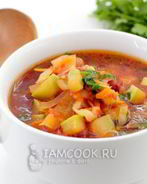 Летний борщ