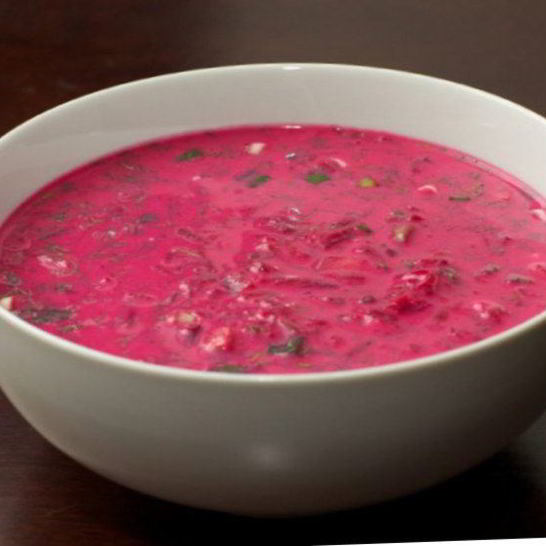 Рецепт литовского холодного борща