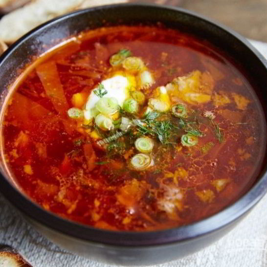 Рецепт настоящего украинского борща