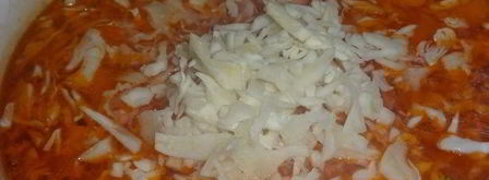 постный борщ с чечевицей и черносливом. Шаг 12