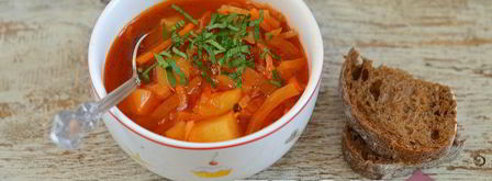 постный борщ. Шаг 7