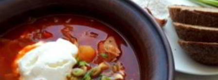 украинский борщ с грибами. Шаг 7