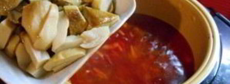 вегетарианский борщ в мультиварке. Шаг 11