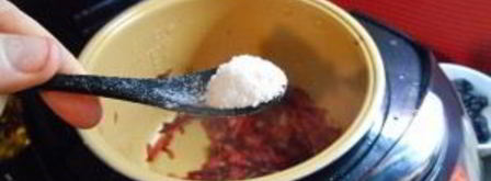 вегетарианский борщ в мультиварке. Шаг 8