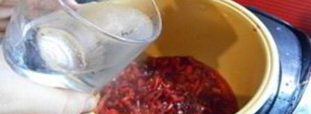 вегетарианский борщ в мультиварке. Шаг 9