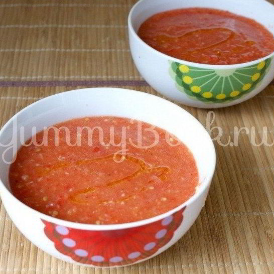 Рецепт гаспачо