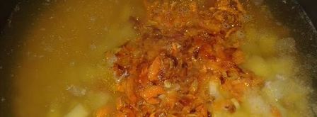 гороховый суп с фрикадельками. Шаг 5