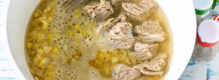 гороховый суп с говядиной. Шаг 6