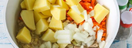 гороховый суп с говядиной. Шаг 7