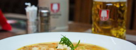 гороховый суп с копченостями. Шаг 13