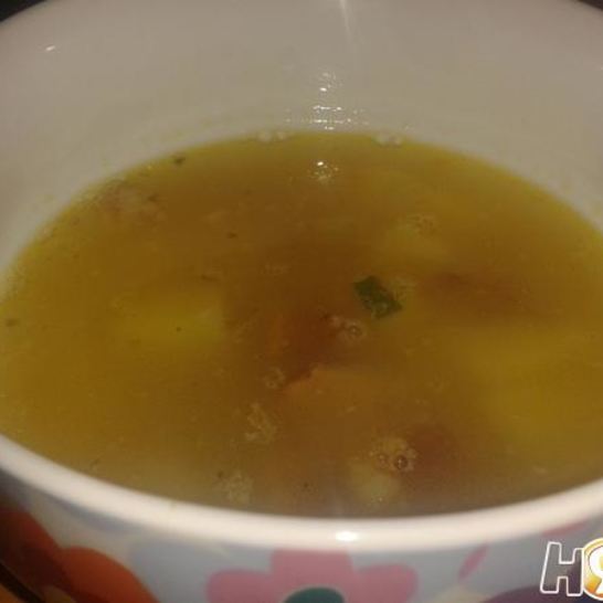 Рецепт горохового супа с копчеными ребрышками