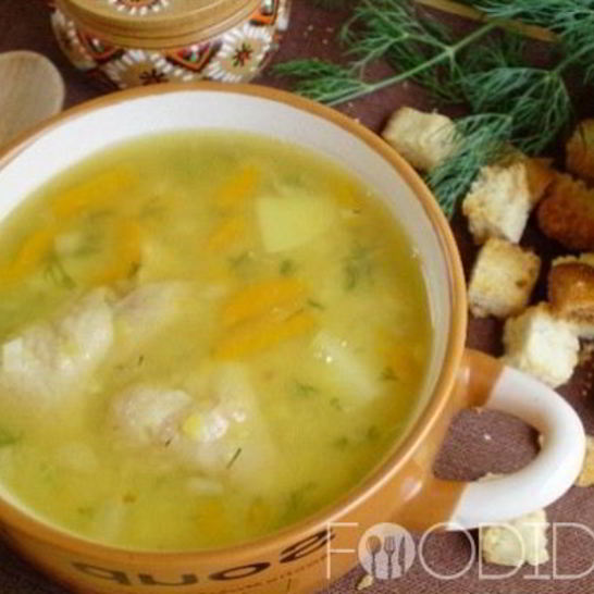 Рецепт горохового супа с курицей