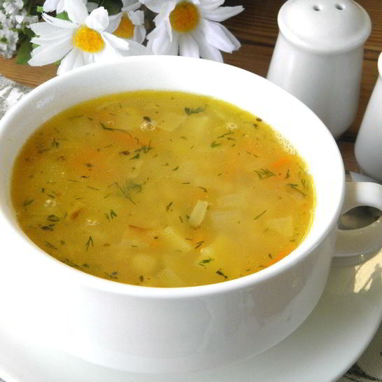 Рецепт постного горохового супа