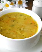 Постный гороховый суп