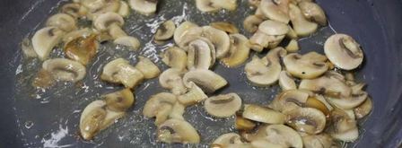 грибной крем суп из шампиньонов. Шаг 4