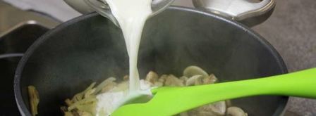 грибной крем суп из шампиньонов. Шаг 7