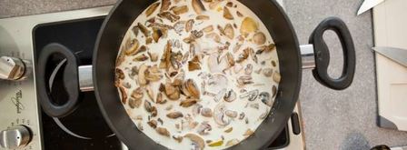 грибной крем суп из шампиньонов. Шаг 8