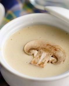 Грибной суп с сыром