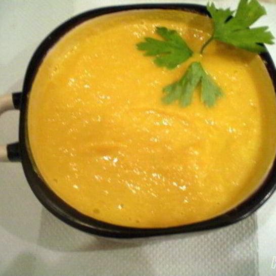 Рецепт имбирного супа с морковью и авокадо