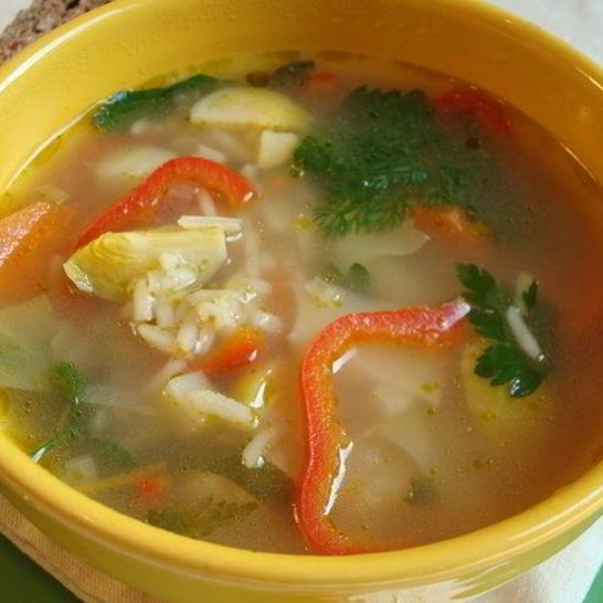 Рецепт капустняка с рисом