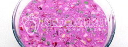 холодник из свеклы. Шаг 5