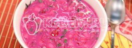 холодник из свеклы. Шаг 6