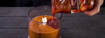 холодный томатный суп. Шаг 4