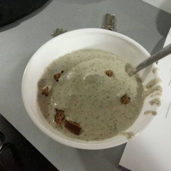 Рецепт крема-супа из грибов и курицы в мультиварке