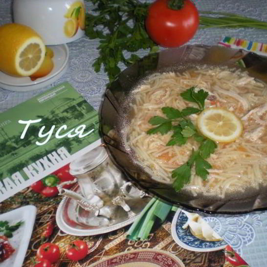 Рецепт куриного супа по-турецки