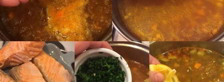 легкий рыбный суп. Шаг 3