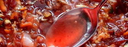 легкий свекольный суп без картошки. Шаг 12