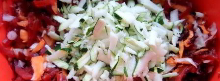 легкий свекольный суп без картошки. Шаг 6