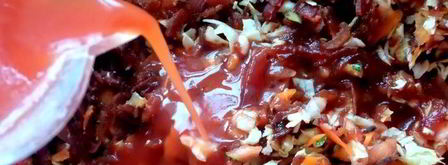 легкий свекольный суп без картошки. Шаг 10