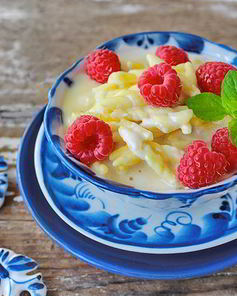 Молочный суп с вермишелью