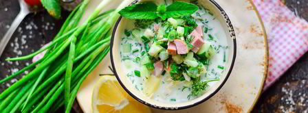 окрошка на минералке. Шаг 9